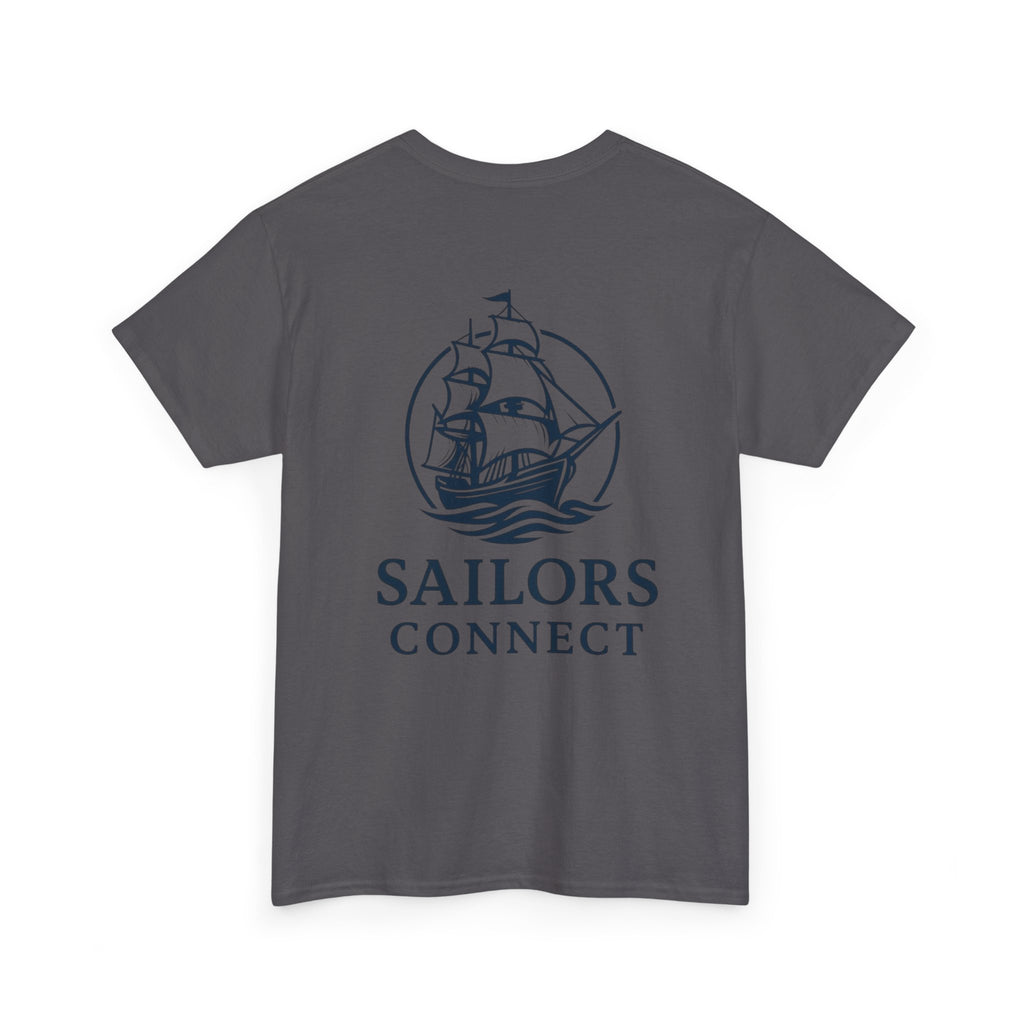 Sailors Connect T‑Shirt — Vintage Tall Ship Nautical Tee