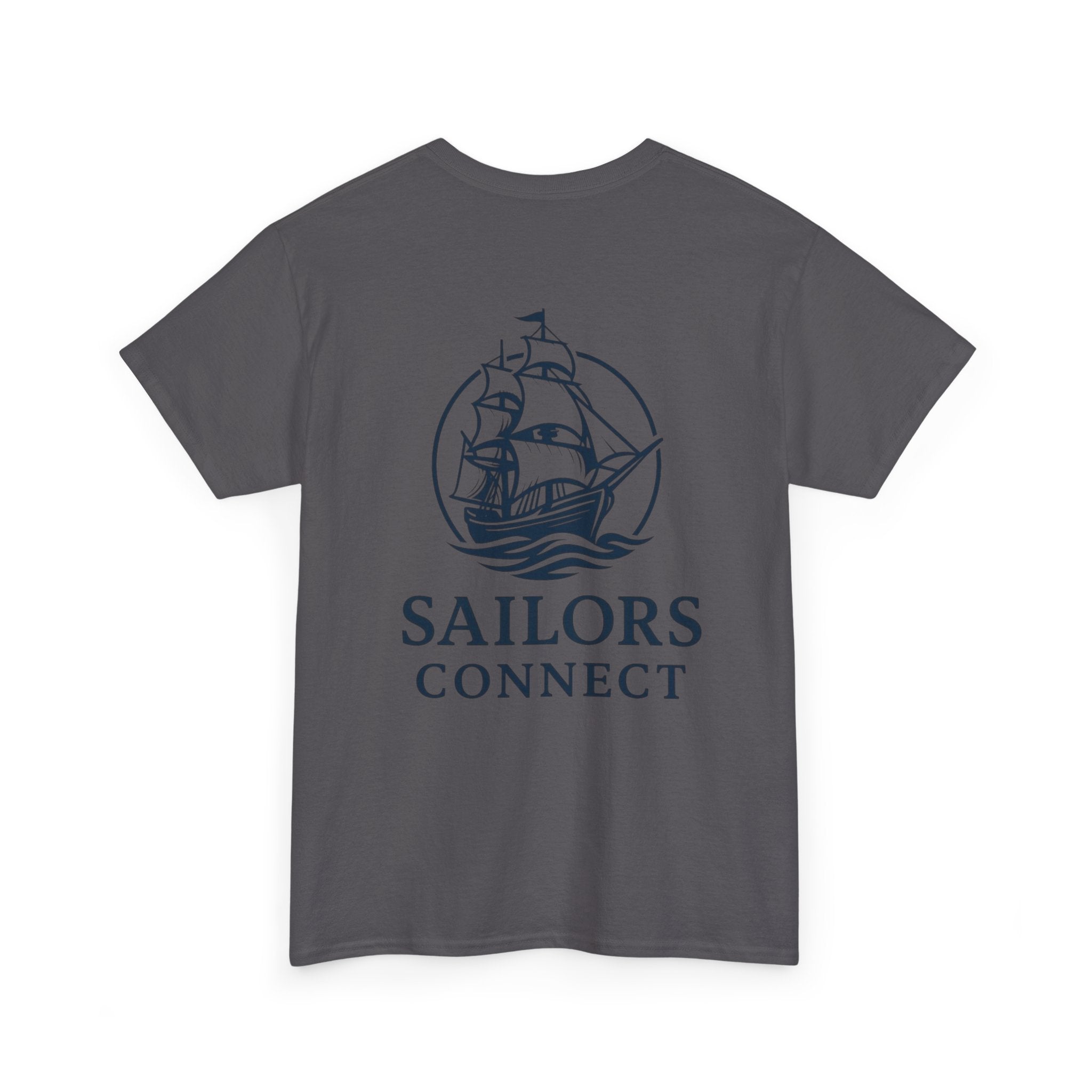 Sailors Connect T‑Shirt — Vintage Tall Ship Nautical Tee