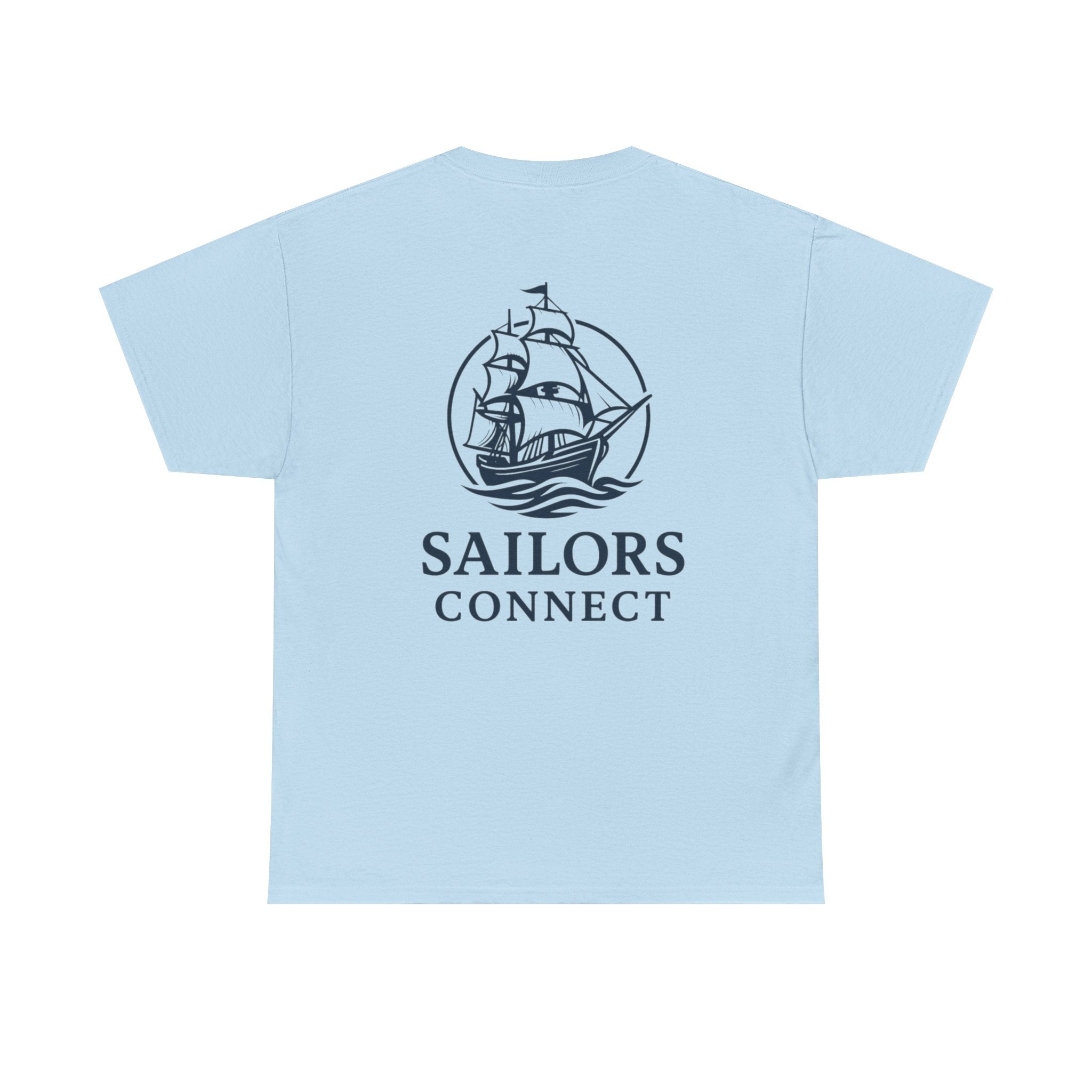 Sailors Connect T‑Shirt — Vintage Tall Ship Nautical Tee