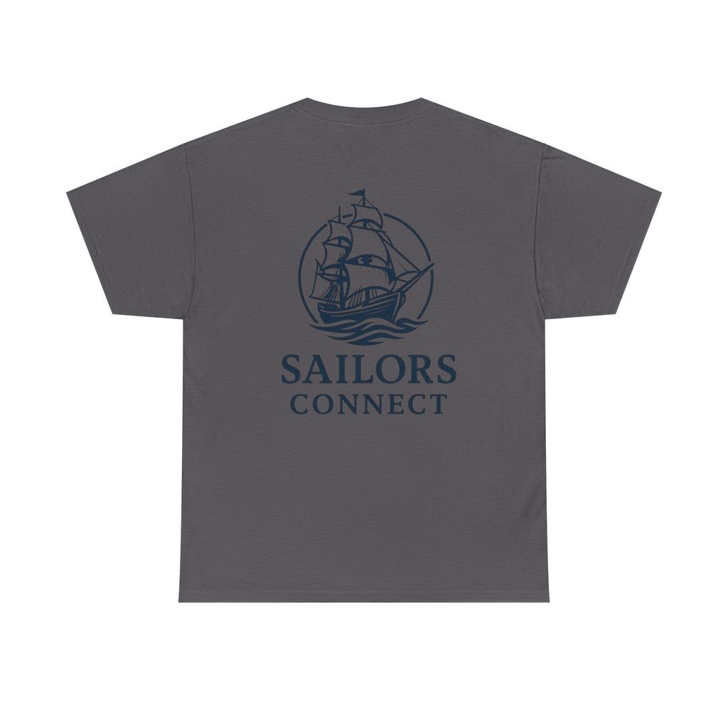 Sailors Connect T‑Shirt — Vintage Tall Ship Nautical Tee