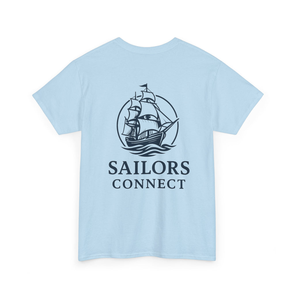 Sailors Connect T‑Shirt — Vintage Tall Ship Nautical Tee