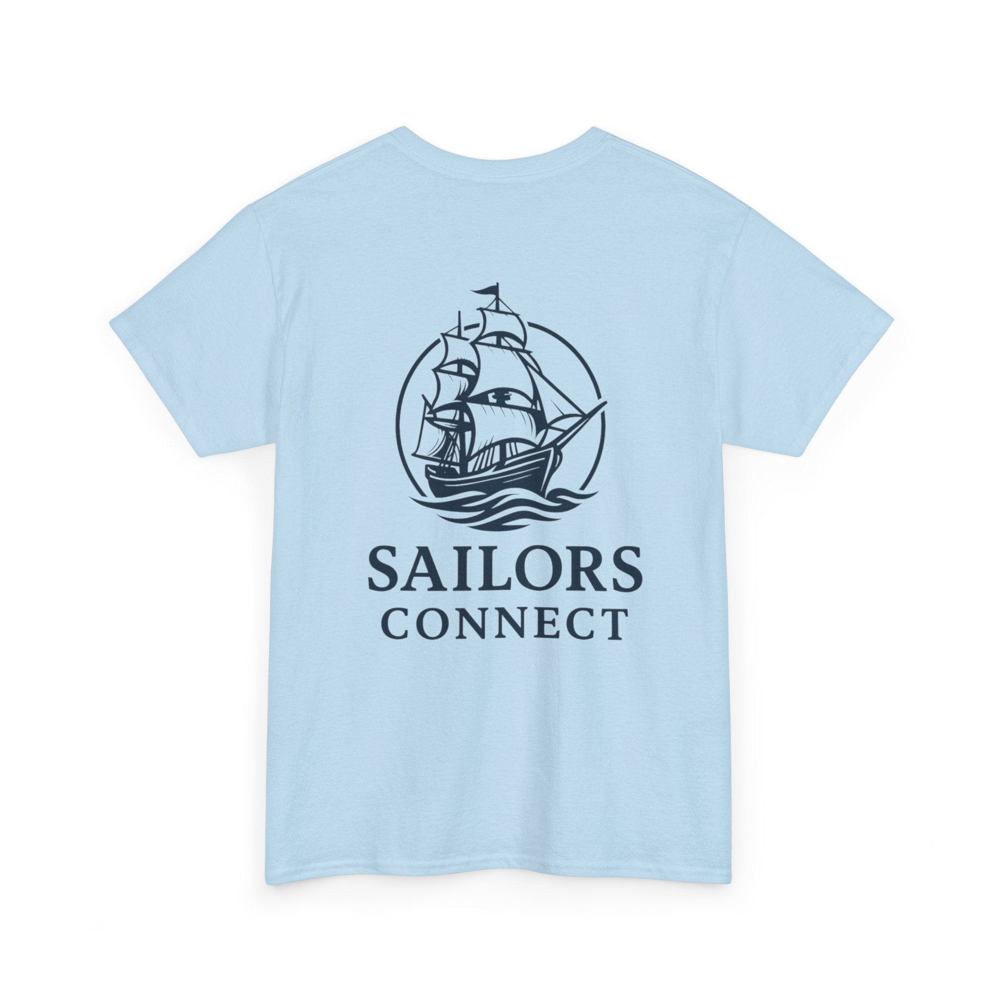 Sailors Connect T‑Shirt — Vintage Tall Ship Nautical Tee